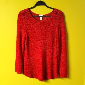 Chico's viscose nylon sweater, sz 2